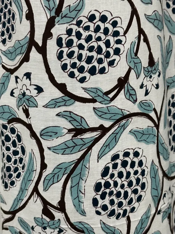 Hand_Block_Printed_Curtains_Floral_Cotton,_Bohemian_Farmhouse_Style,_Set_Of_2_,Curtain_Panels:_Boho_Drapes.