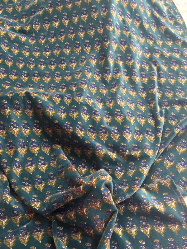 Teal_Green_Cotton_Velvet_Fabric:_Luxury_Upholstery,_Quilting,_Home_Decor