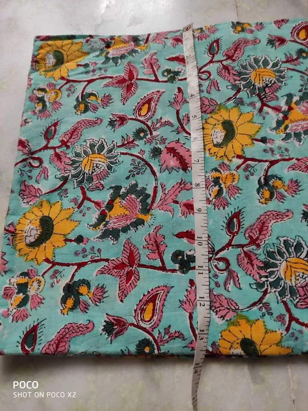 Indian_Hand_Block_Printed_Cotton_Fabric:_Floral_Print