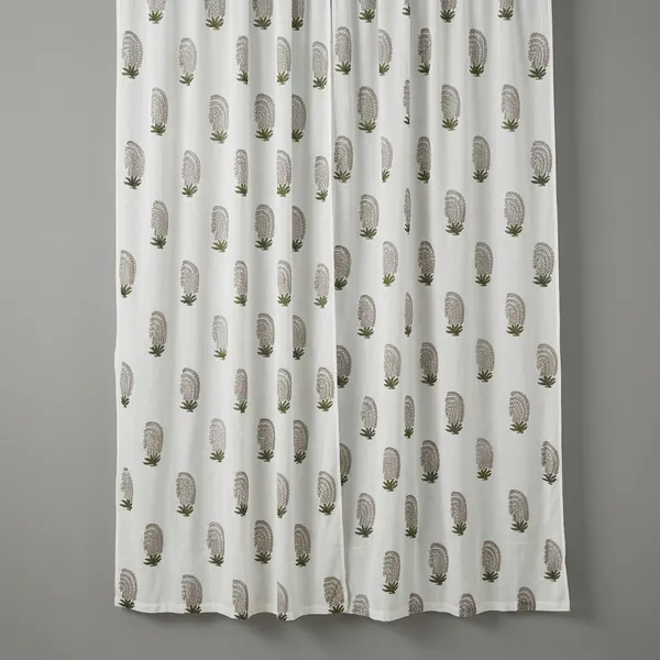 Indian_Hand_Block_Print_Curtains:_Set_Of_Two,_Door_&_Window_Decor