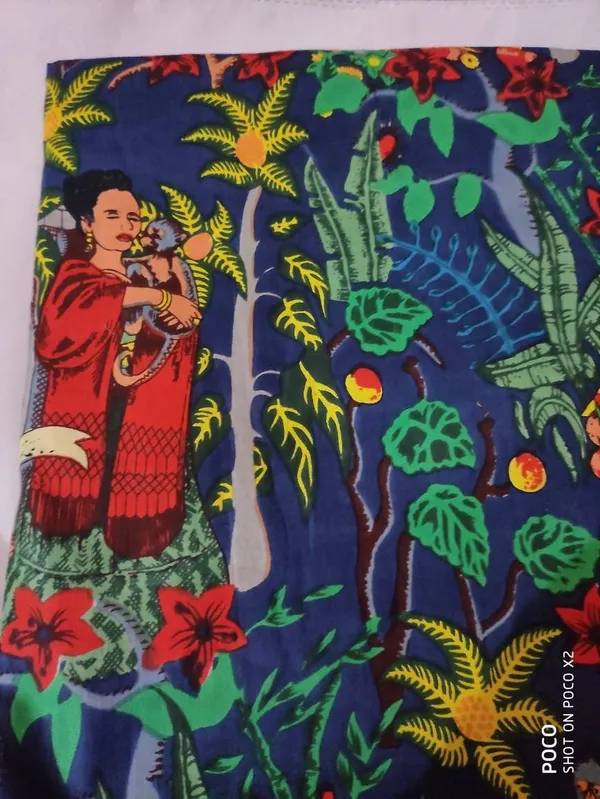 Frida_Kahlo_Print_Fabric:_Soft_Cotton,_Mexican_Painter_Inspired