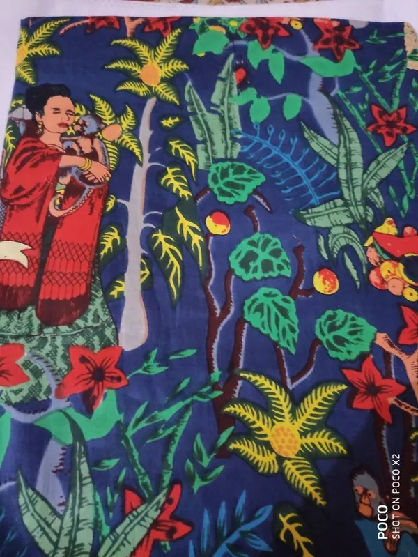 Frida_Kahlo_Print_Fabric:_Soft_Cotton,_Mexican_Painter_Inspired