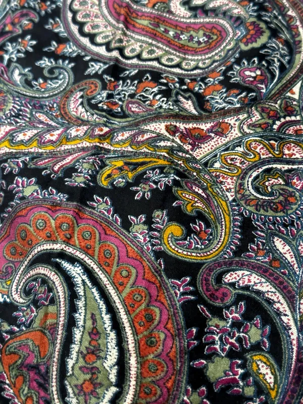 Luxury_Cotton_Velvet_Fabric:_Multicolor_Paisley_Print,_45"_Wide