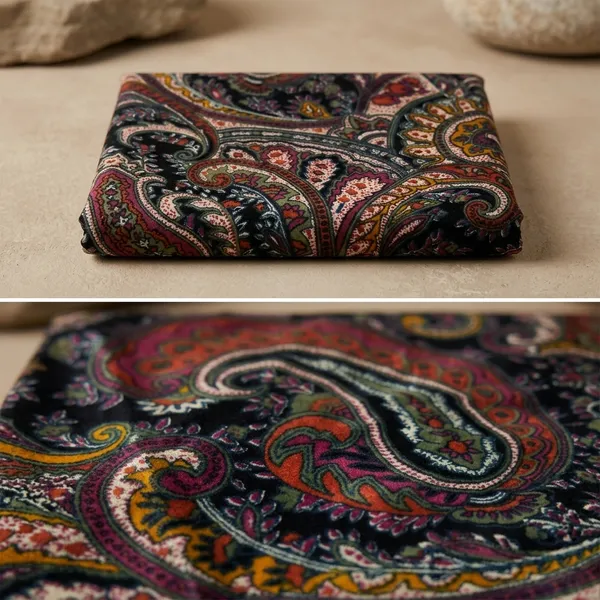 Luxury_Cotton_Velvet_Fabric:_Multicolor_Paisley_Print,_45"_Wide