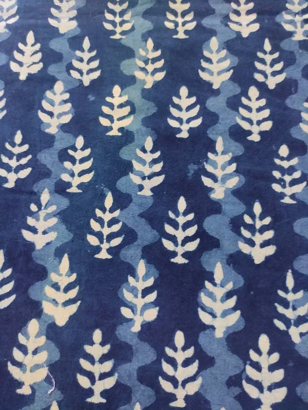 Indigo_Blue_Floral_Print_Cotton_Fabric:_Hand_Block_Print