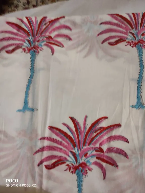 5_Yards_Tree_Print,Cotton_Fabric_For_Dresess,_Craft,Curtains_Upholestry,_Quilt_Fabric.