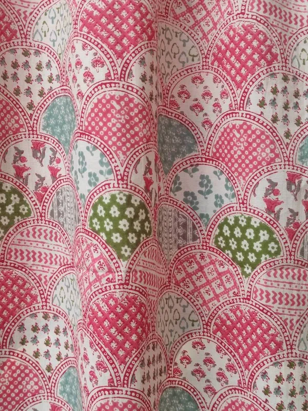 Block_Print_Cotton_Curtain_Set:_Pastel_Semi_Sheer_Drapes