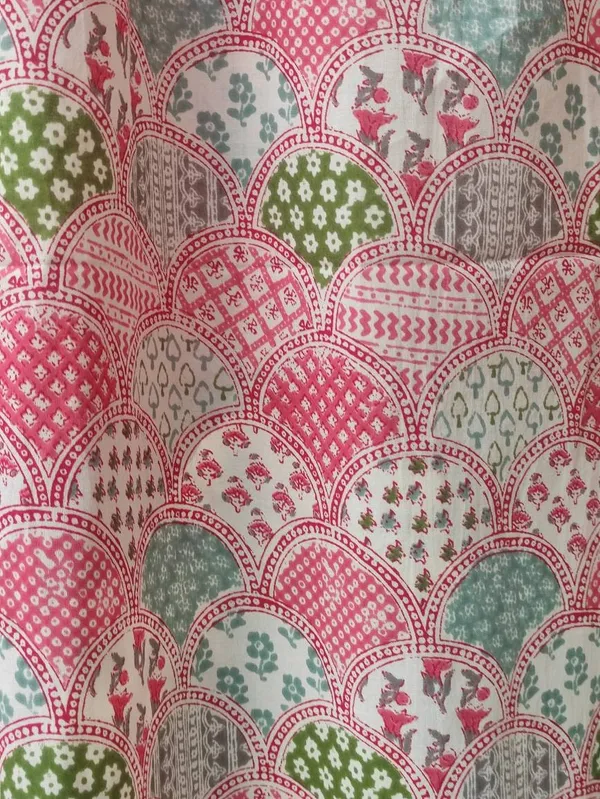 Block_Print_Cotton_Curtain_Set:_Pastel_Semi_Sheer_Drapes