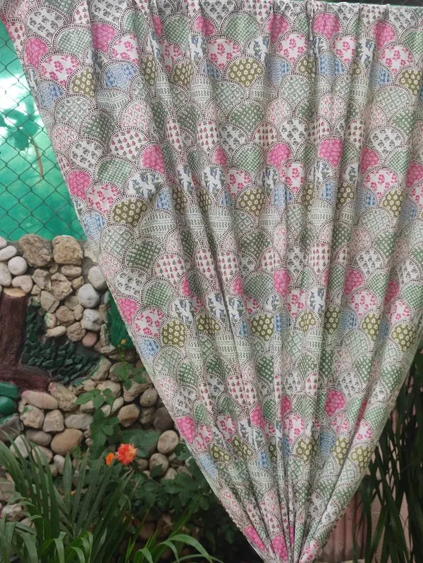 Block_Print_Cotton_Curtain_Set:_Pastel_Semi_Sheer_Drapes_(44"_Wide)