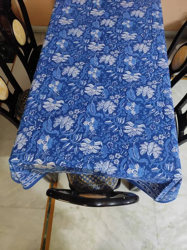 Indian_Block_Print_Tablecloth:_Floral_Cotton_Farmhouse_Table_Cover
