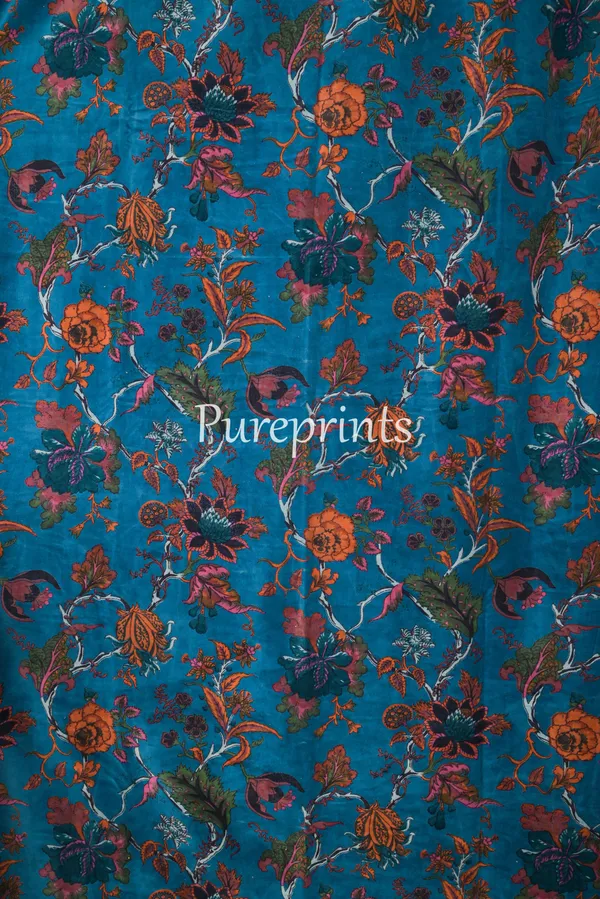 Teal_Blue_Floral_Velvet_Curtains:_Boho_Luxury_Drapes