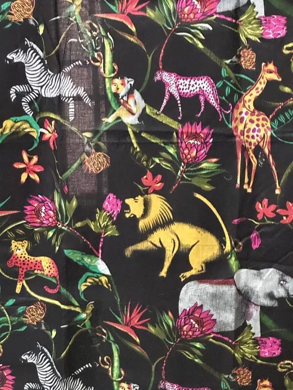 Black_Floral_Curtain_Set:_Boho_Cotton_Drapes_With_Tie_Backs