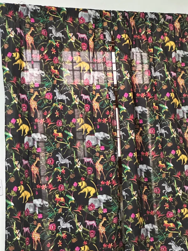 Black_Floral_Curtain_Set:_Boho_Cotton_Drapes_With_Tie_Backs