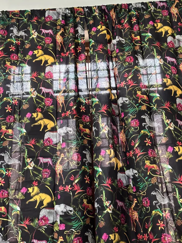 Black_Floral_Curtain_Set:_Boho_Cotton_Drapes_With_Tie_Backs