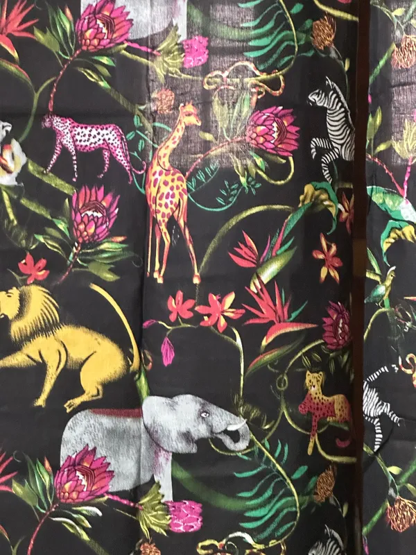 Black_Floral_Curtain_Set:_Boho_Cotton_Drapes_With_Tie_Backs