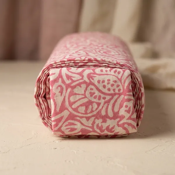 Pink_Floral_Hand_Block_Print_Cotton_Fabric:_Soft_Dressmaking_Material