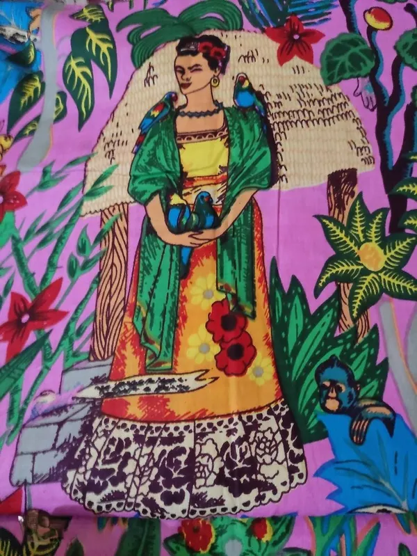 Frida_Kahlo_Inspired_Cotton_Curtains_|_Set_Of_2_Panels_With_Matching_Tie-Backs