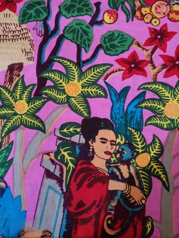 Frida_Kahlo_Inspired_Cotton_Curtains_|_Set_Of_2_Panels_With_Matching_Tie-Backs