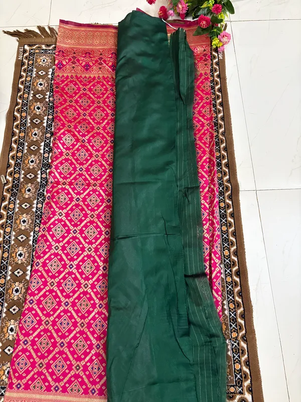 Pink_And_Green_Silk_Saree_For_Women