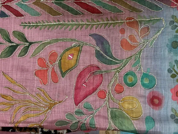 Multi_Color_Linen_Unstitched_Suit_Set_With_Dupatta_For_Women