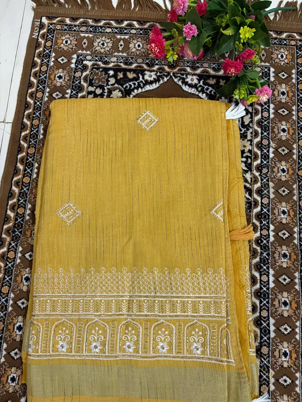 Multi_Color_Tussar_Saree_For_Women