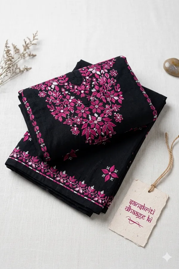 Rayon_cotton_2_piece_chikankari_set_with_hand_embroidery