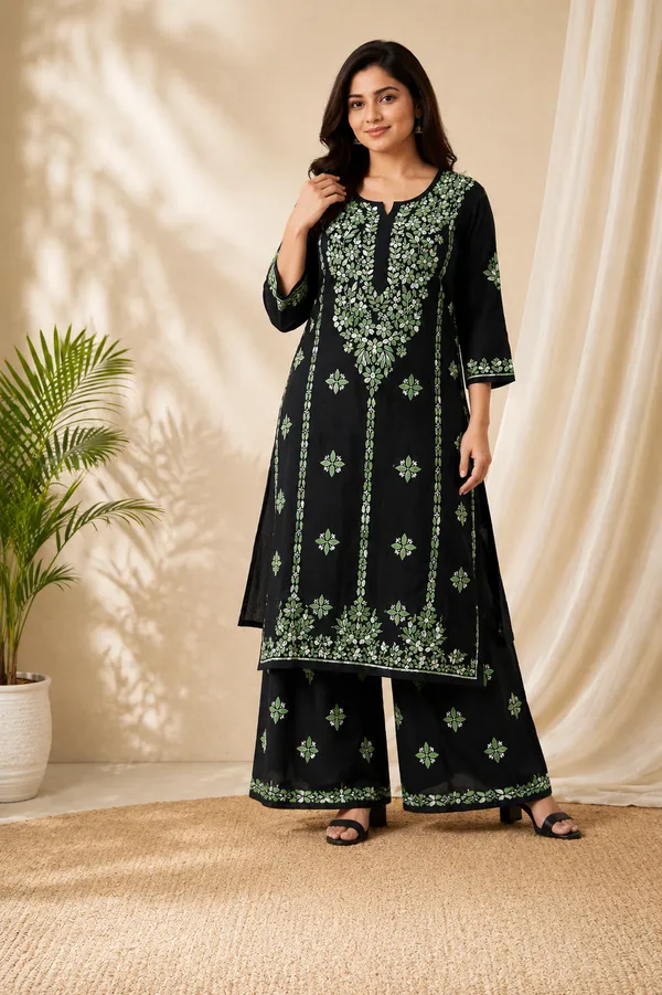 Rayon_cotton_2_piece_chikankari_set_with_hand_embroidery