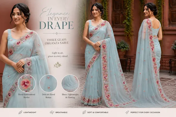 Seafoam_Green_Tissue_Glass_Organza_Saree