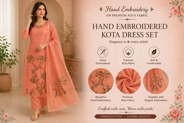 Stiched_kota_doria_3_piece_hand_embroidery_set