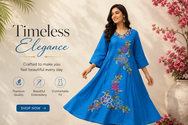 Long_one_piece_stiched_hand_embridery_kurti