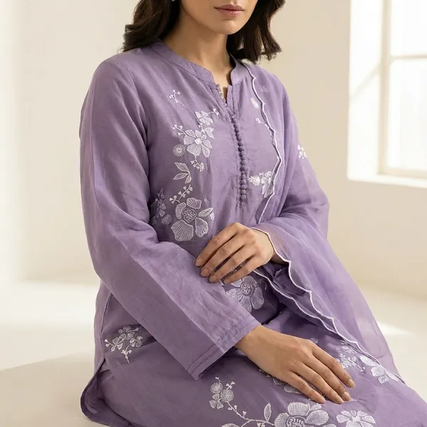 Lavender_Hosiery_Silk_3_Piece_Stiched_Suit_With_Dupatta_For_Women