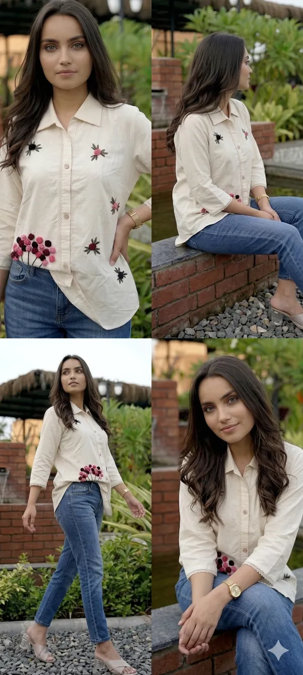 Womens_Ethnic_Fusion_Short_Kurti__Designed_With_A_CleanAnd_Contemporary_Aesthetic