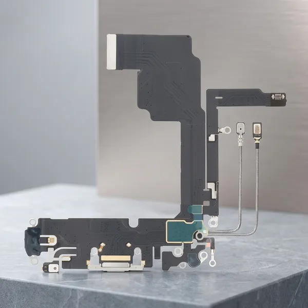 Charging_Flex_Cable_Connector_Pcb_Board_For_Iphone_15_Pro_Max