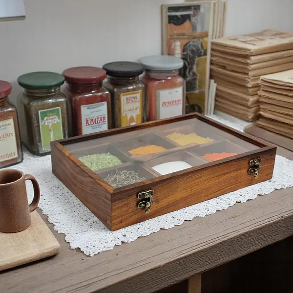 Wooden_Spice_Box_With_Glass_Lid