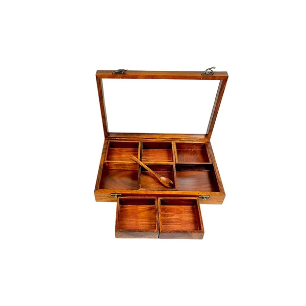 Wooden_Spice_Box_With_Glass_Lid