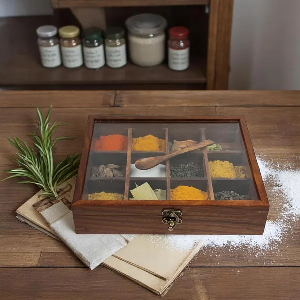 Wooden_Spice_Box_With_Glass_Lid