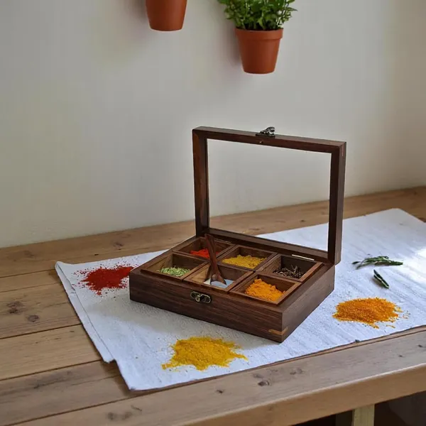 Wooden_Spice_Box_With_Glass_Lid