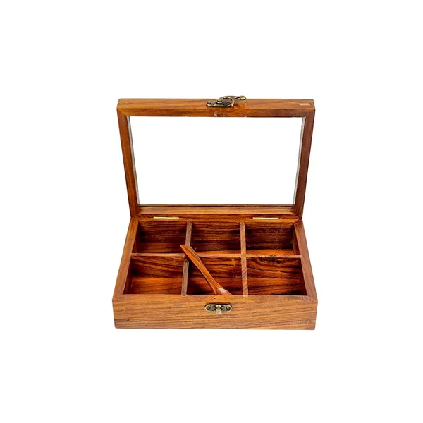 Wooden_Spice_Box_With_Glass_Lid
