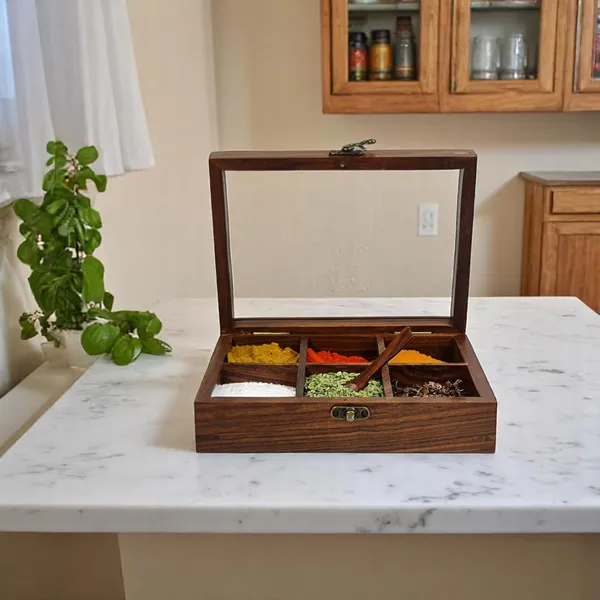 Wooden_Spice_Box_With_Glass_Lid