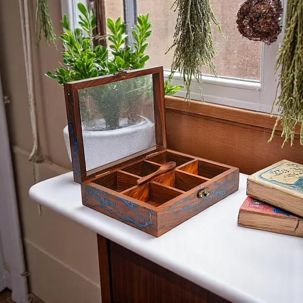 Wooden_Tea_Storage_Box_With_Glass_Lid