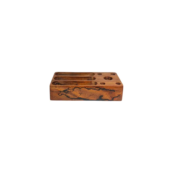 Wooden_Business_Card_And_Pen_Holder_Stand
