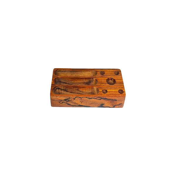 Wooden_Business_Card_And_Pen_Holder_Stand
