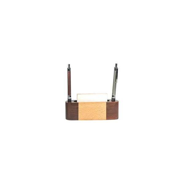 Wooden_Desk_Organizer_With_Pen_Holder_And_Business_Card_Stand