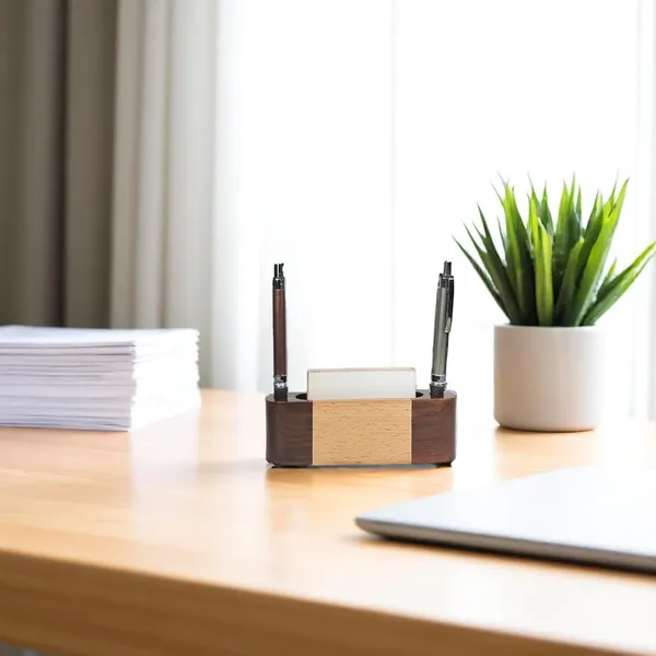 Wooden_Desk_Organizer_With_Pen_Holder_And_Business_Card_Stand