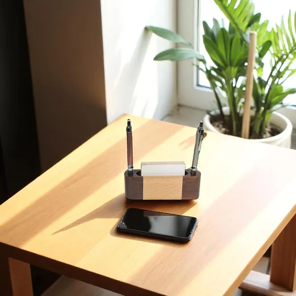 Wooden_Desk_Organizer_With_Pen_Holder_And_Business_Card_Stand