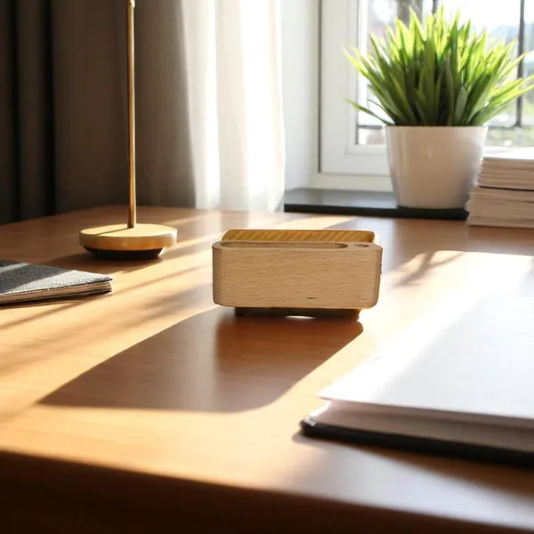 Wooden_Desktop_Card_Holder_And_Pen_Stand