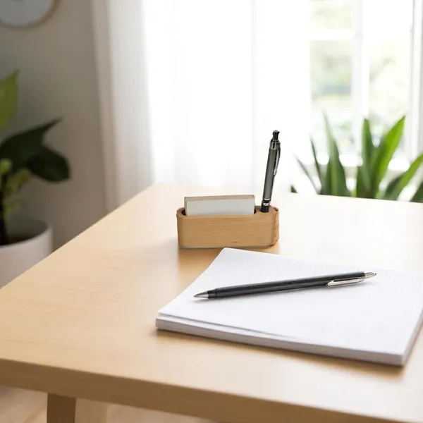 Wooden_Desktop_Card_Holder_And_Pen_Stand
