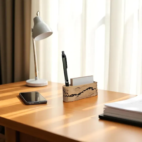 Wooden_Business_Card_And_Pen_Holder_Stand