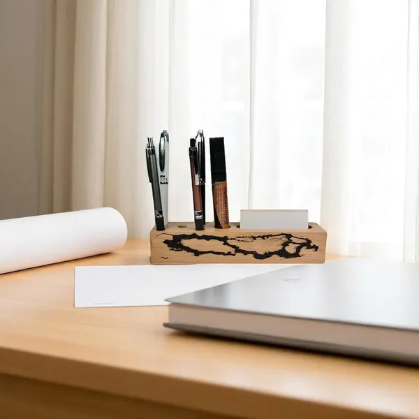 Wooden_Desk_Organizer_With_Pen_And_Card_Holder