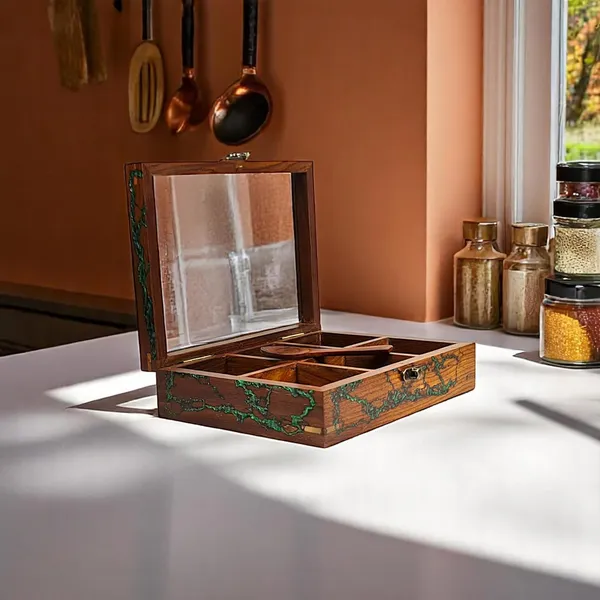 Wooden_Spice_Box_With_Mirror_Lid